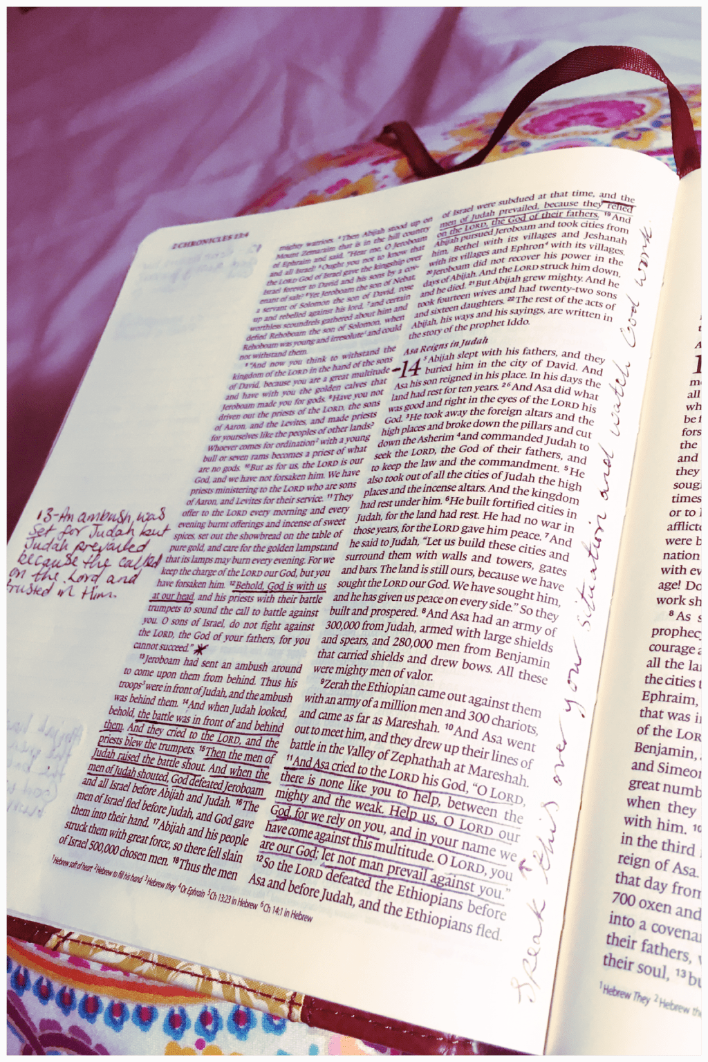 ‭‭2 Chronicles‬ ‭14:11‬ ‭NIV – Application of the&nbsp;word